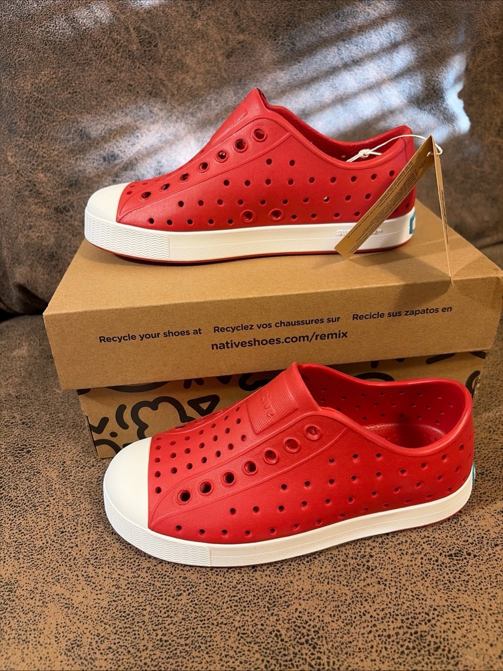 Native Shoes Unisex-Kids Jefferson Sneakers Size C 11